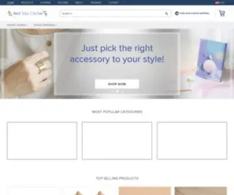 Toocliche.com(Online shopping for Korean Jewelry & Stationery with free worldwide shipping) Screenshot