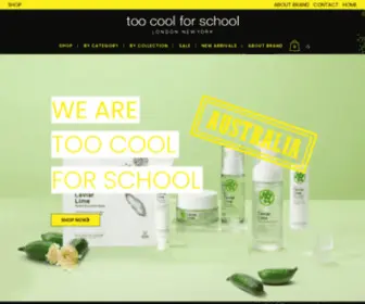 Toocoolforschool.net.au(Too Cool For School) Screenshot