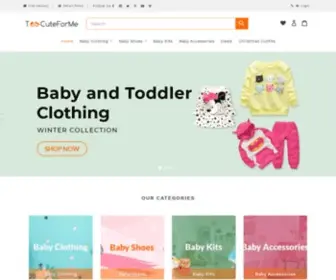 Toocuteforme.com(Newborn baby & Toddler Clothes) Screenshot