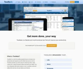 Toodledo.com(Online To Do Lists) Screenshot