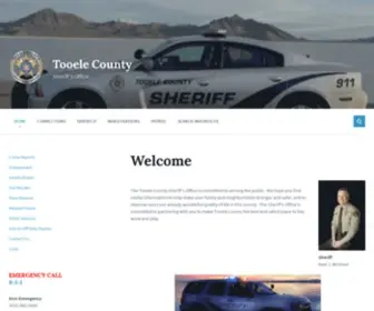 Tooelecountysheriff.org(Sheriff's Office) Screenshot