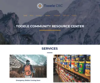 Tooelecrc.org(Tooele Community Resource Center) Screenshot