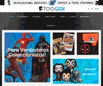 Toogeek.co(Cultura GEEK/POP Bienvenido a la tienda Online) Screenshot