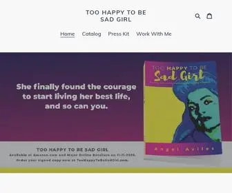 Toohappytobesadgirl.com(Too Happy To Be Sad Girl) Screenshot