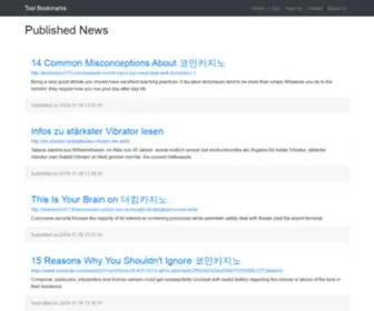 Tool-Bookmarks.win(Published News) Screenshot