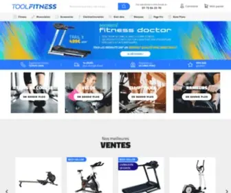 Tool-Fitness.com(Tool Fitness ➨ Appareils de Fitness et Musculation) Screenshot