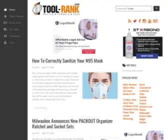 Tool-Rank.com(Power Tool News & Reviews Blog) Screenshot