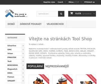 Tool-Shop.cz(Tool shop) Screenshot