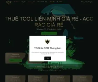 Tool5K.com(Thuê tool liên minh tự động) Screenshot