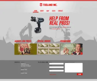 Tooland.com(Tooland Inc) Screenshot