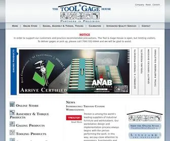 Toolandgagehouse.com(The Tool and Gage House) Screenshot