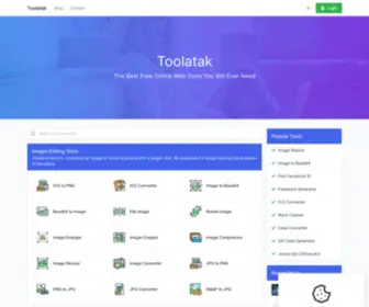 Toolatak.com(100% Free Online Web Tools you will ever need) Screenshot