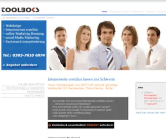 Toolboks.de(Webdesign & Homepage erstellen lassen) Screenshot