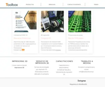 Toolbox3D.com.ar(Toolbox 3D) Screenshot