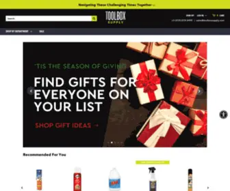 Toolboxsupply.com(ToolBox Supply) Screenshot