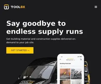 Toolbx.com(Construction Materials Delivered On) Screenshot