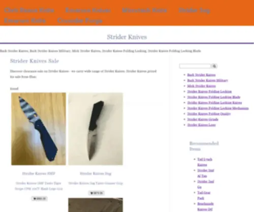 Toolcarriersm.com(Strider Knives) Screenshot