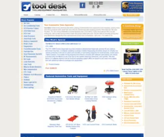 Tooldesk.com(Automotive tools Diagnostic Equipment Auto/Car Repair Shop Supplies) Screenshot