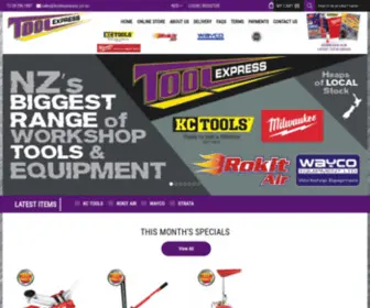 Toolexpressnz.co.nz(Tool Express) Screenshot