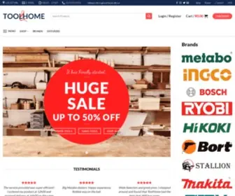 Toolhome.co.za(Toolhome) Screenshot