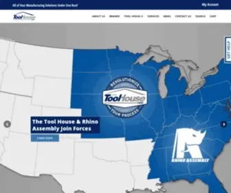 Toolhse.com(All of Your Manufacturing Solutions Under One Roof) Screenshot