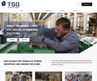 Toolingsystemsgroup.com(Tooling Systems Group) Screenshot