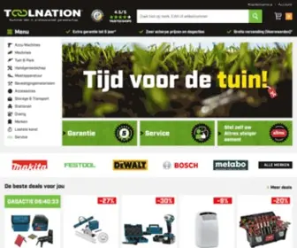 Toolnation.nl(Gereedschap online) Screenshot