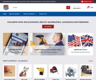 Toolovation.co.uk(Clever tool merchants) Screenshot