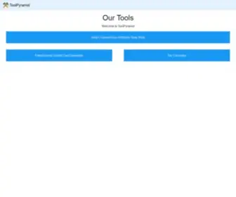 Toolpyramid.com(Online utility tool) Screenshot