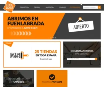 Toolquick.es(Alquiler herramientas jardín) Screenshot