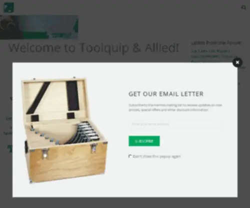 Toolquip.co.za(Toolquip & Allied) Screenshot