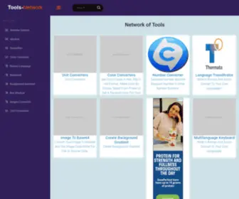 Tools-Network.com(Online Tools Network) Screenshot