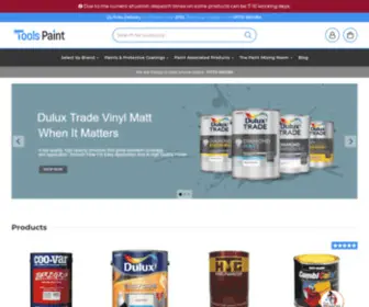 Tools-Paint.com(Protective coatings and associated products) Screenshot