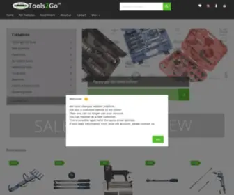Tools2GO-UK.com(Automotive Tools online Tools2Go UK USA) Screenshot