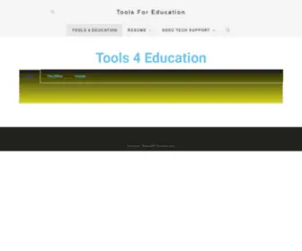 Tools4Education.net(Tools 4 Education) Screenshot