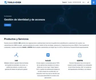 Tools4Ever.es(Soluciones de Gestión y Administración de Identidad y de Acceso (IdM/IAM)) Screenshot