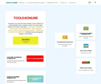 Tools4Online.xyz(Tools4Online) Screenshot