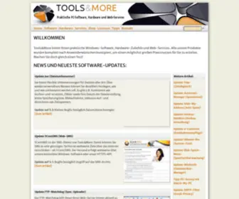 Toolsandmore.de(TOOLS & MORE) Screenshot
