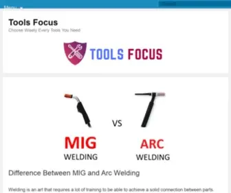 Toolsfocus.com(Tools Focus) Screenshot