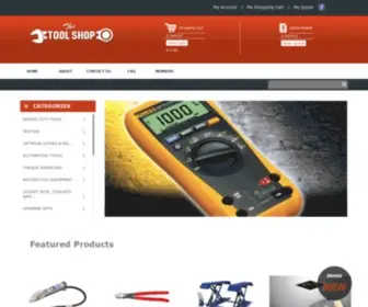 Toolshop.co.za(Home OPTIMUM MACHINES) Screenshot