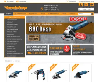 Toolshop.rs(Prodavnica alata) Screenshot
