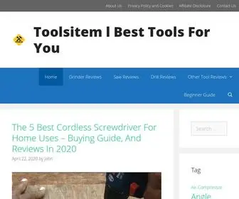 Toolsitem.com(Best tools for home and garage) Screenshot