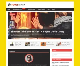 Toolsreview.uk(Independent Power and Hand Tool Reviews) Screenshot