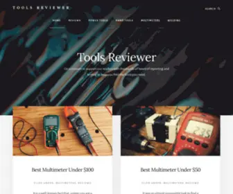 Toolsreviewer.com(Tools Reviewer) Screenshot