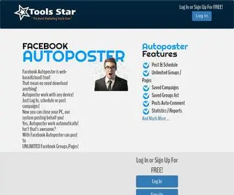 Toolsstar.com(Facebook Autoposter) Screenshot