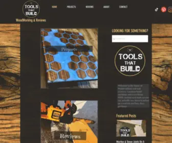 Toolsthatbuild.com(Woodworking) Screenshot