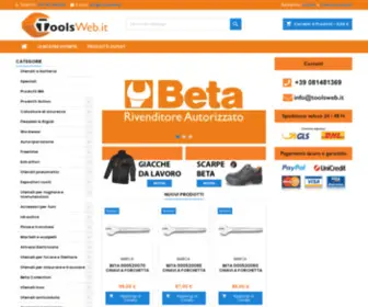 Toolsweb.it(Rivenditori ufficiali Beta) Screenshot