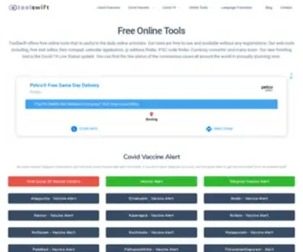 Toolswift.com(Complete Free Online Tools) Screenshot