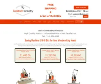 Tooltechindustry.com(Woodworking Machines) Screenshot