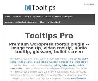 Tooltips.org(Pretty wordpress tooltip & glossary for everything) Screenshot